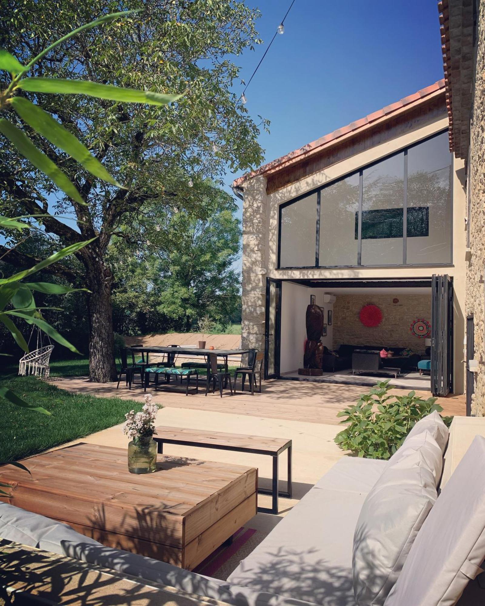 Le Gite D Ici Et D Ailleurs Ariege Pyrenees Baulou Exterior photo